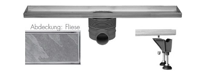 Easy Drain Multi Designset Fliesenmulde-8 Duschrinne Easy Drain Multi Designset Fliesenmulde-8 Duschrinne