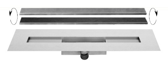 Easy Drain Modulo 30 TAF Duschrinne Komplettset Easy Drain Modulo 30 TAF Duschrinne Komplettset