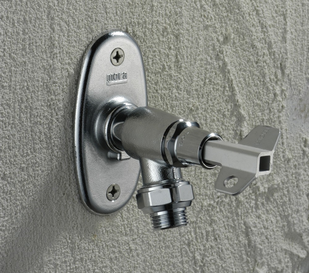 Ausenwandventil frostsicher Detailansicht