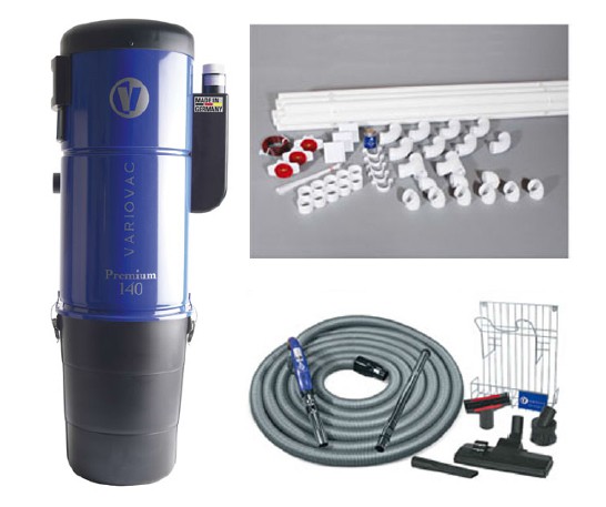Variovac Zentralstaubsauger Premium-Paket 1