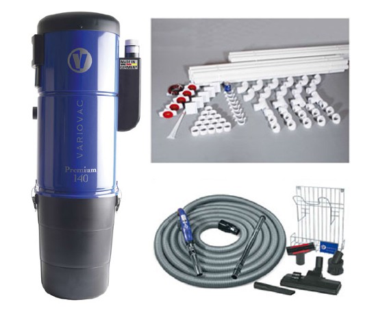 Variovac Zentralstaubsauger Premium-Paket 2