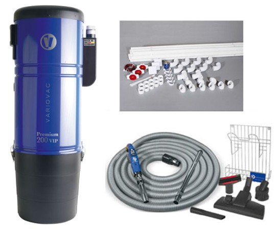 Variovac Zentralstaubsauger Premium-Paket 3