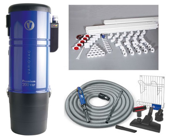 Variovac Zentralstaubsauger Premium-Paket 3